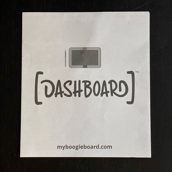 New! “Boogie Board” by Dashboard, Dark Blue & Black, Reusable Writing Tablet. - Picture 13 of 13